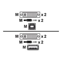 Video/USB/Audio Cable-6 ft