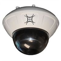 Dome Security Camera with Variable Focus Lens
