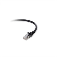 Belkin 10G CAT6a Snagless Black Patch Cable - 14 ft