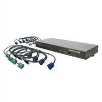 8-Port Combo VGA KVMP Switch w/ USB Cables