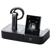 GO 6470 Headset & 2.4” Touch Screen w/Base, Charging Cradle, Bluetooth Class 1, 300' Wireless Range, Dual MP Noise Blackout Technology, Desk Phone, Mobile & Soft Phone Support. Microsoft OC/Lync Cert