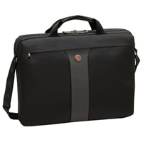 Swiss Gear LEGACY Checkpoint Friendly Slimcase - Fits Laptops of Screen Sizes Up to 17-inch - Black