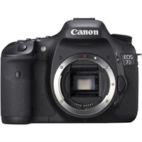 Canon EOS 7D Black 18MP SLR Camera (Body Only/No Lens Included)