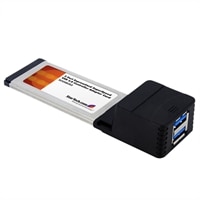 2-Port ExpressCard SuperSpeed USB 3.0 Card Adapter