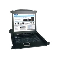 TrippLite NetDirector Console KVM Switch with 17-inch LCD Screen/Keyboard/Touchpad
