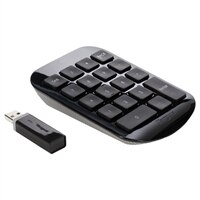Wireless Numeric Keypad - Black/Gray