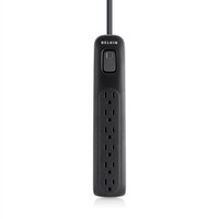 6-outlet Surge Protector with 4 ft Power Cord
