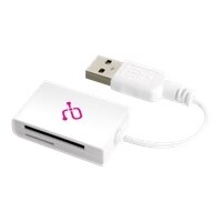 USB 2.0 SDHC/ MicroSD/ MiniSD Multimedia Card Reader