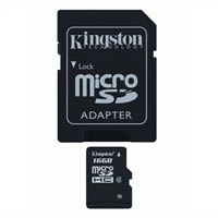 16 GB Class 4 MicroSDHC Flash Memory Card