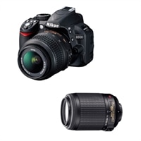 Nikon D3100 14.2MP SLR Camera Kit with AF-S DX 55-200mm VR Zoom-Nikkor Lens