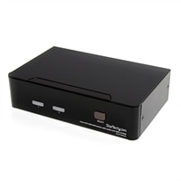 StarTech 2-Port DVI USB KVM Switch with Audio and USB 2.0 Hub
