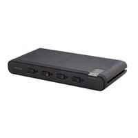 Belkin 4-Port DVI-I Dual-Head KVM Switch with Audio Plus