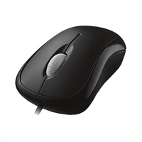 Basic USB Optical Mouse for Business - Black -For Business (Brown Box)