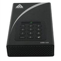 Apricorn Aegis Padlock DT hard drive - 3 TB - USB 3.0