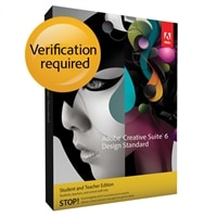 Adobe Creative Suite 6 Design Standard for Windows - Student and Teacher Edition