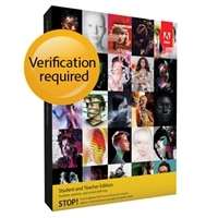 Adobe Creative Suite 6 Master Collection for Windows - Student and Teacher Edition
