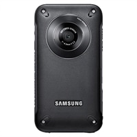 Samsung HMX-W300 5 MP HD Waterproof/Shockproof Pocket Camcorder - Black