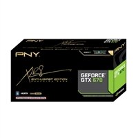 PNY GeForce GTX 670 2 GB GDDR5 PCI Express 3.0 Graphic Card