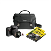 Nikon D7000 Black 16.2 MP Digital SLR Camera with AF-S DX Nikkor 18-200 mm f/3.5-5.6G ED VR Lens Kit