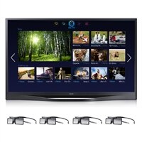 SAMSUNG Samsung 60-inch Plasma Smart TV - PN60F8500 3D HDTV with 4 pairs of 3D Active Glasses