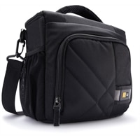 CASE LOGIC Case Logic DSLR Shoulder Bag Medium - Shoulder bag for digital photo camera with lenses - polyester - black