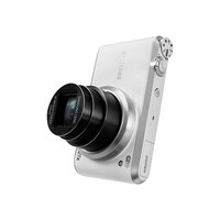 SAMSUNG Samsung SMART Camera WB350F Point & Shoot Camera 21x Optical Zoom 16.3 Megapixel - white