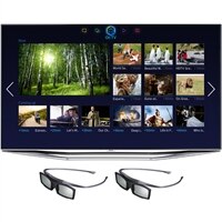SAMSUNG Samsung 60 Inch LED Smart TV UN60H7150 3D HDTV with 3D glasses (2pcs)