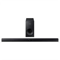 Samsung HW-J355 - Sound bar system - for home theater - 2.1-channel - wireless - 120-watt (total) : Dell TVs 4K Smart TV Curved TV & Flat Screen TVs