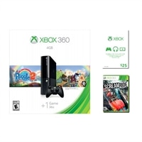 Microsoft Xbox 360 4GB Bundle ScreamRide, Peggle 2, and $25 Xbox Store Card