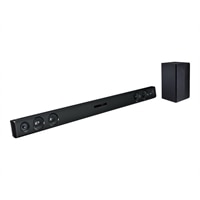 LG LAS454B - Sound bar system - for home theater - 2.1-channel - wireless - 300-watt (total) - black : Dell TVs 4K Smart TV Curved TV & Flat Screen TVs