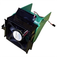 Refurbished: Assembly System Fan and Shroud for Dell Dimension 1100/ 3000/ 4600 (APG Video Card)/ 4600 (Integrated Graphics)/ B110 / OptiPlex 170L Desktops