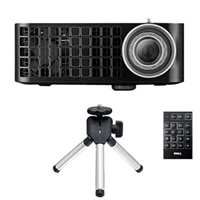 Dell M110 Ultra-Mobile HD Projector Bundle with Mini-Tripod and Remote