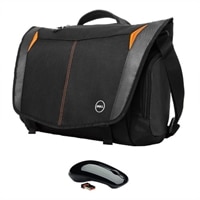Dell Messenger Mobility Bundle - Dell 17" Adventure Messenger Bag + Dell WM311 Wireless Mouse