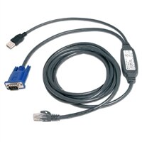USB Cat5 Integrated Access Cable-15 ft