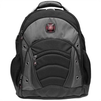 Swiss Gear Synergy Laptop Carrying Backpack - Fits Laptops with Screen Sizes Up to 15.6-inch - Black