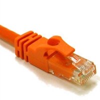 CAT6 550 MHz RJ-45 Snagless Orange Patch Cable - 5 ft