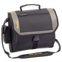 CityGear Atlanta Messenger Laptop Case - Fits Laptops with Screen Sizes up to 13.3-inch - Black