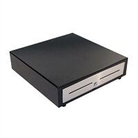 APG Cash Drawer 16-inch x 16-inch Vasario Series Steel Front Cash Drawer - Black