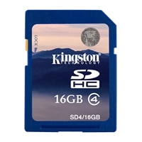 16 GB SDHC Class 4 Flash Memory Card