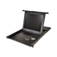 17-inch LCD Console with USB Touchpad Keyboard