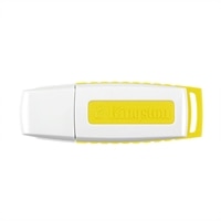 8 GB Generation 3 DataTraveler USB 2.0 Flash Drive - White/ Yellow