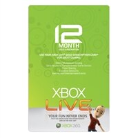 1-Year Xbox 360 Live Gold Subscription