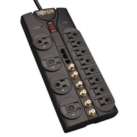 TrippLite 12-Outlet Home/Business Theater Surge Suppressor