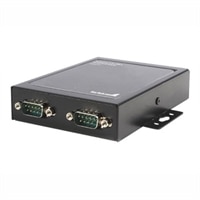StarTech.com 2 Port USB to Serial Adapter Hub with COM Retention - Adaptador serie - USB - RS-232 - 2 puertos - negro