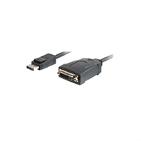 C2G - Adaptador de pantalla - DisplayPort (M) - DVI-D (H) - 20 cm - moldeado