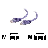 C2G Cat6 550MHz Snagless Patch Cable - Cable de interconexión - RJ-45 (M) - RJ-45 (M) - 10 m - CAT 6 - moldeado, trenzado, sin enganche, forrado - púrpura