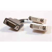 Câble : dongle DMS 59 vers DVI double