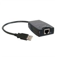 Cables To Go TruLink USB to Gigabit Ethernet Adapter - Adaptateur réseau - Hi-Speed USB - Ethernet, Fast Ethernet, Gigabit Ethernet - 10Base-T, 100Base-TX, 1000Base-T - noir