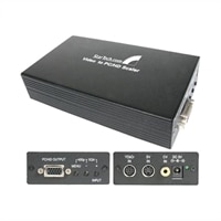 StarTech.com Composite and S-Video to VGA Video Converter - Convertisseur vidéo - 48 Mo - noir