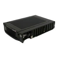 StarTech.com Black 3.5in IDE Hard Drive Mobile Rack for 5.25in Bay w/ fan - Rack de stockage mobile - 3.5-pouce - noir
